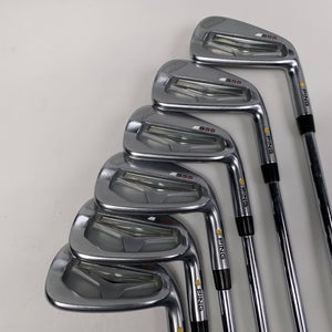 Ping S55 Iron Set 5-PW Yellow Dot 1.5* Up CFS Regular Steel Mens RH