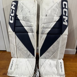 CCM EFLEX 6.5 Junior Goalie Leg Pads 30 + 1