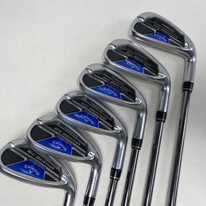 Callaway Big Bertha REVA Womens Iron Set 7-PW+AW+SW RCH 45 Ladies Graphite RH