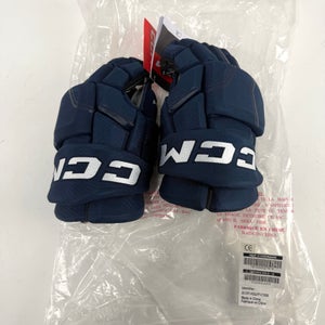 New Navy CCM HGQLPP Gloves | 14"