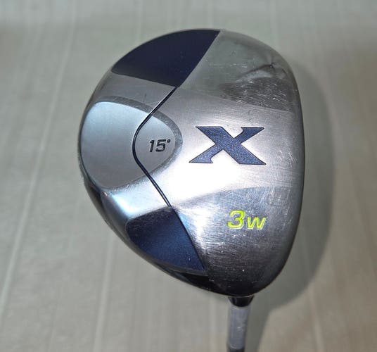 Callaway X Series 3W 15° Fairway Wood Uniflex Steel Right Handed