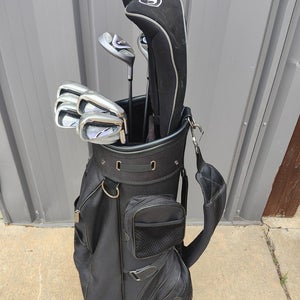 Acuity Turbo Plus 11 Piece Ladies Flex Complete Golf Set Cart Bag