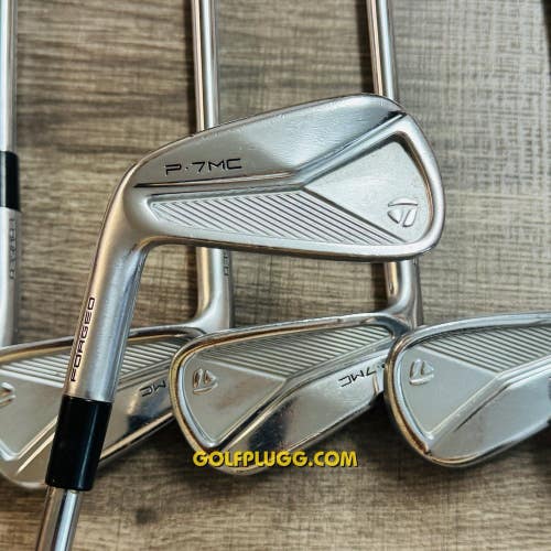 Left-Handed Taylormade P7MC Iron Set 4-PW / Dynamic Gold, Stiff Flex (87)