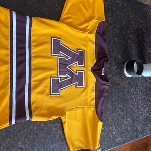 Minnesota Gophers Yellow Medium K1 Jersey (New)