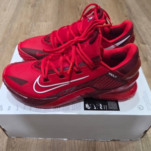 Nike force zoom trout 8 turf red Size M 7.5 (W 8.5) Nike Low Top Turf Cleats (New)