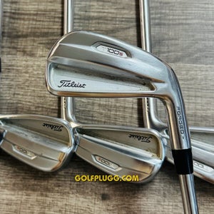 Titleist T100S 2021 Iron Set 4-PW / Project X LZ, Stiff Flex (161)
