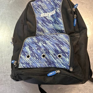Used Marucci BATPACK BB/SB Player Backpack Black 11868-S000063595