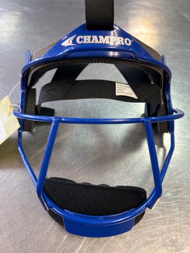 Used Champro FIELDERS MASK BB/SB Fielders Mask Royal Blue SM 11868-S000063590