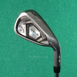 Callaway Rogue CF18 Single 6 Iron Project X LZ 105 6.0 Steel Stiff