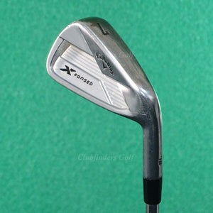 Callaway X-Forged '18 Single 7 Iron Project X Rifle 5.5 Steel Firm
