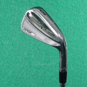 Callaway Apex MB Forged 18 Single 6 Iron Project X Rifle 5.0 Steel Regular