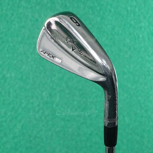 Callaway Apex MB Forged 18 Single 6 Iron Project X Rifle 5.0 Steel Regular