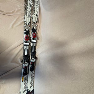 Unisex All Mountain 173 cm Salomon Skis With Bindings (Used)