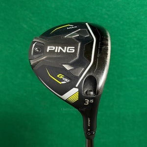 Ping G430 MAX 15 Fairway 3 Wood Ping Tour 2.0 75-S Graphite Stiff w/HC