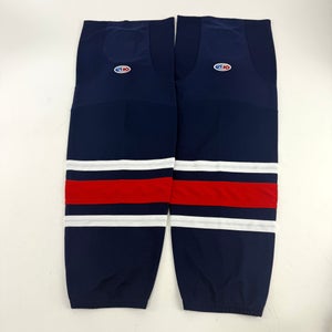 New Navy/Red/White AK Socks with Velcro | Adult | R60