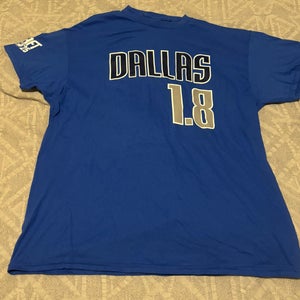 Dallas Mavericks NBA 2025 1st Overall Draft Pick Short Sleeve Shirt Adult XL New
