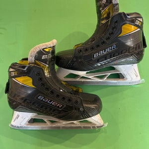 Senior Bauer Supreme 3S pro Hockey Goalie Skates | Size 8.5