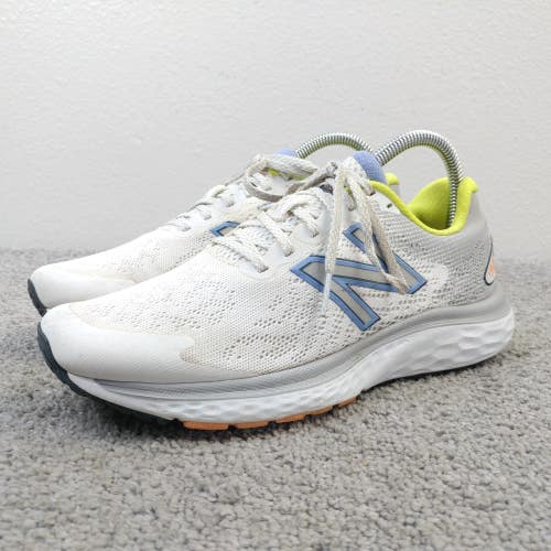 New Balance Fresh Foam 680 V7 Womens Size 7 Running Shoes W680LW7 Gray White