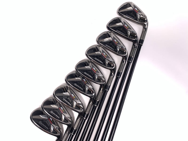 TaylorMade M2 Iron Set 5-PW+GW+SW+LW REAX 65g Regular Graphite Mens RH