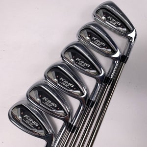Cobra KING SpeedZone Iron Set 6-PW+SW UST Mamiya Recoil ESX 450 F1 Ladies RH