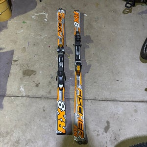 Fischer 170 cm RX8 Skis With Bindings (Used)