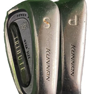Kunnan Lady Tribute Oversize Wedge Set PW,SW RH Ladies Graphite ~34" New Grips