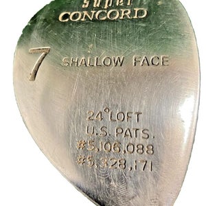 Nickent Super Concord Shallow Face 7 Wood 24* RH Dynamic Regular Steel 41"