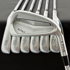PING I210 IRON SET 4-W BLACK DOT