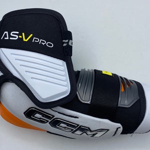 NEW CCM AS-V Pro Elbow Pad, Pro Stock Version, Size Large Long