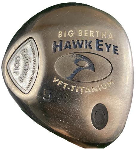 Callaway Big Bertha Hawk Eye VFT 5 Wood 19* 50g Gems Ladies Graphite 41" RH Nice