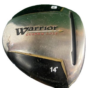 Warrior Golf Active Channel 3 Wood 14* RH Tall Men's +2" Stiff Graphite 44"