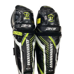 Used Warrior DX3 Senior Shin Guards Black 14" 11613-S000162720