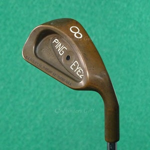 Ping Eye 2 Plus BeCu Copper Black Dot Single 8 Iron Karsten JZ Steel Stiff