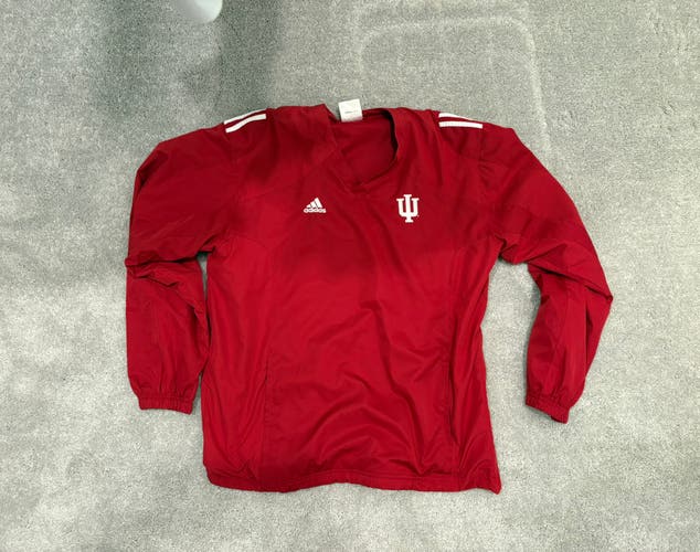 Indiana University Hoosiers Baseball Team Warmup Jacket (Medium)