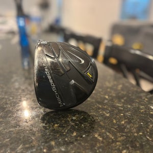 Men's 2010 Nike SQ Machspeed Black STR8-FIT Right Handed Driver Regular Flex 10.5 Loft (Used)