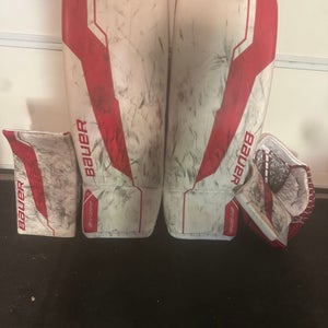 Small Bauer Supreme Shadow Regular Goalie Full Set (Used)