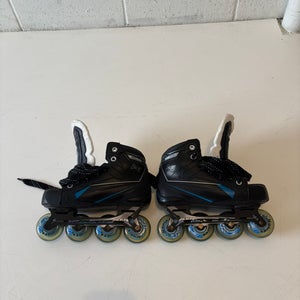 Alkali Revel Inline Goalie Skates Regular Width Size 3 (Used)