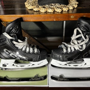 2024 CCM Tacks XF Pro Hockey Skates Regular Width Size 1.5