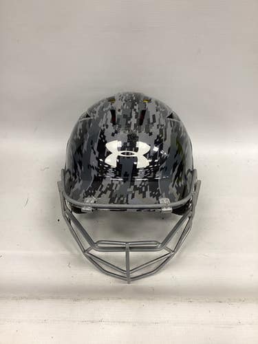 Used Under Armour UABH2-110 Batting Helmet w/Mask Black XS/S 11851-S000033542