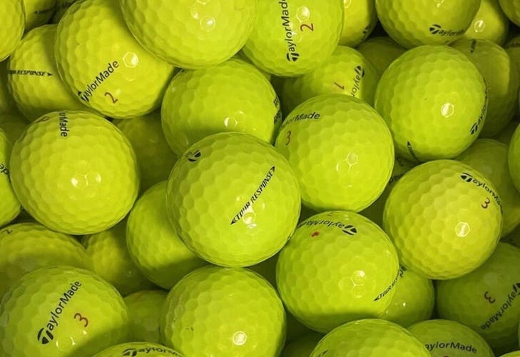 60 Taylor Made Tour Response YELLOW MINT NEAR MINT