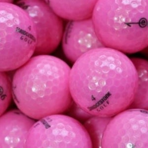 60 Near Mint Bridgestone Pink E6 Lady AAAA Used Golf Balls