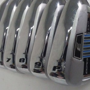 Tour Edge EXS Iron Set 5-PW (Steel KBS Max, STIFF) Golf Clubs
