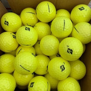 100 Bridgestone e6 Yellow AAAAA Mint Golf Balls