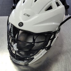 Used Cascade CS Lacrosse Helmet White One Size 11497-S000149627