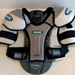 Used Itech 695 SP Senior Shoulder Pads MD 11858-S000076852