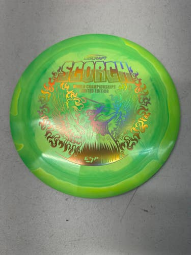 New Discraft WC LE ESP SCORCH Disc Golf Driver Neon Green 169g 11835-S000195686