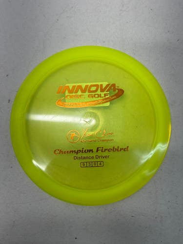 New Innova CHAMP FIREBIRD CLIMO 12X Disc Golf Driver Yellow 169g 11835-S000195551