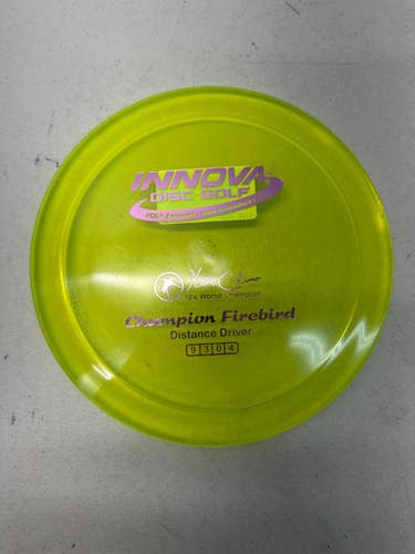 New Innova CHAMP FIREBIRD CLIMO 12X Disc Golf Driver Yellow 168g 11835-S000195550