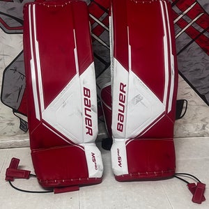 Small  2022 Bauer Supreme M5 Pro Goalie Leg Pads (Used)