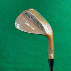 TaylorMade Milled Grind Hi-Toe Aged Copper 50-09 50 Gap Wedge KBS Steel Stiff